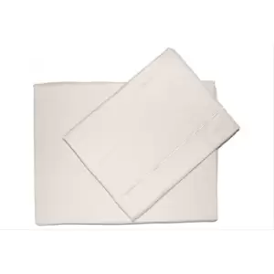 Image of Belledorm 200 Thread Count Extra Deep Fitted Sheet, Super King, Cream