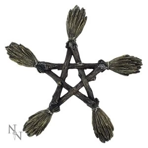Image of Broomstick Wall Plaque