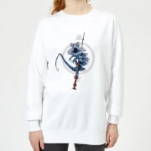 Image of Fantastic Beasts Chupacabra Womens Sweatshirt - White