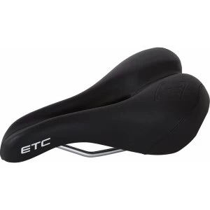 Image of ETC Womens Black Leisure Saddle