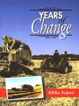 Image of Years of Change by M. H. R Soper Book