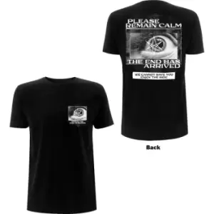 Image of Bring Me The Horizon - Remain Calm Unisex XX-Large T-Shirt - Black