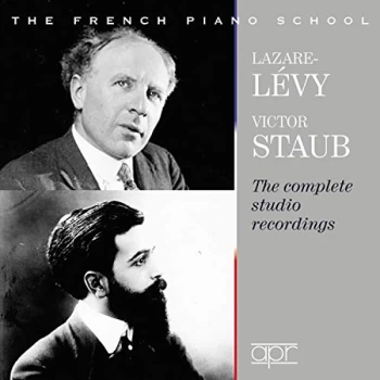 Image of Victor Staub - Lazare-Lévy/Victor Staub: The Complete Studio Recordings CD