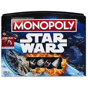 Image of Monopoly Star Wars Open And Play