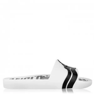 Vivienne Westwood X Melissa Wave Logo Sliders - White/Black