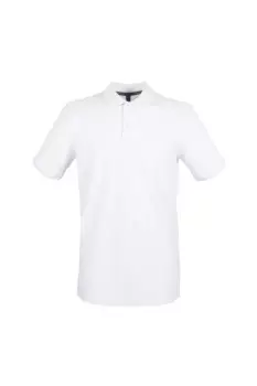 Image of Modern Fit Cotton Pique Polo Shirt