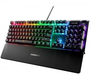 image of SteelSeries Apex 5 Mechanical Gaming Keyboard, Blue