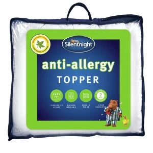 image of Silentnight Anti Allergy Mattress Topper - Double