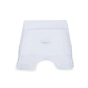 image of A4Foolscap Polystyrene Continental Letter Tray Crystal Clear