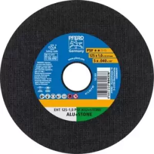 image of PFERD PSF ALU+STONE 61819015 Cutting disc (straight) 125mm 10 pc(s) Aluminium, Non-ferrous metal