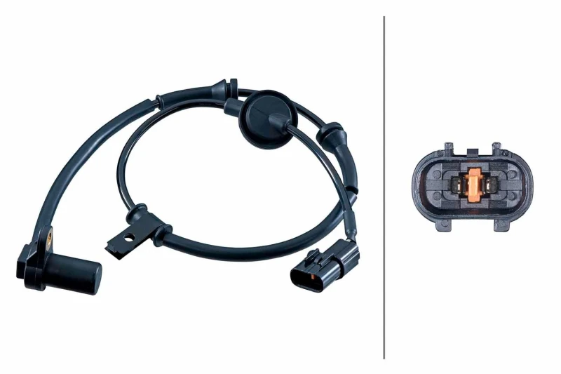 Image of HELLA ABS sensor HELLA 6PU 358 252-611