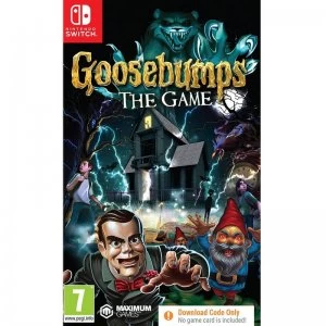 Image of Goosebumps The Game Nintendo Switch Game