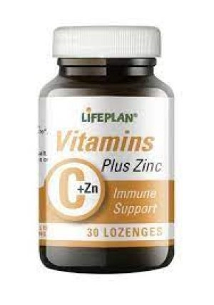 image of Lifeplan Vitamin C And Zinc 30 lozenges