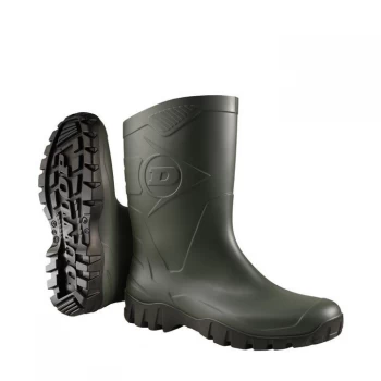 Image of Dunlop Mens Half Wellingtons - Green