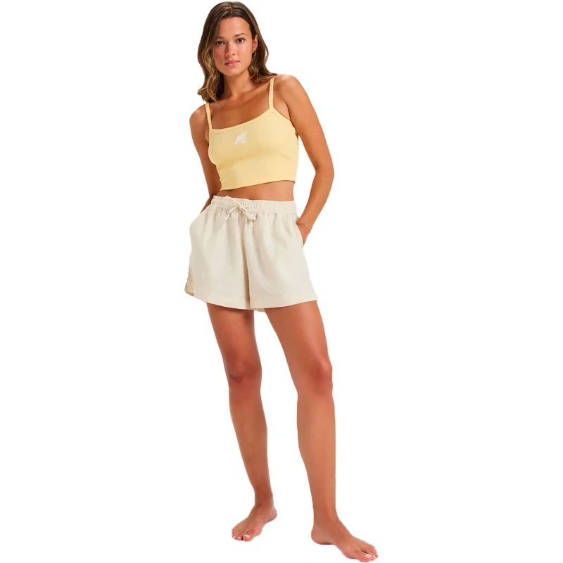 Image of Roxy Womens shorts Roxy Lekeitio Break Mid Beige Female L
