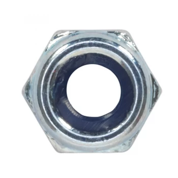 image of Sealey NLN5 Nylon Lock Nut M5 Zinc DIN 982 Pack of 100