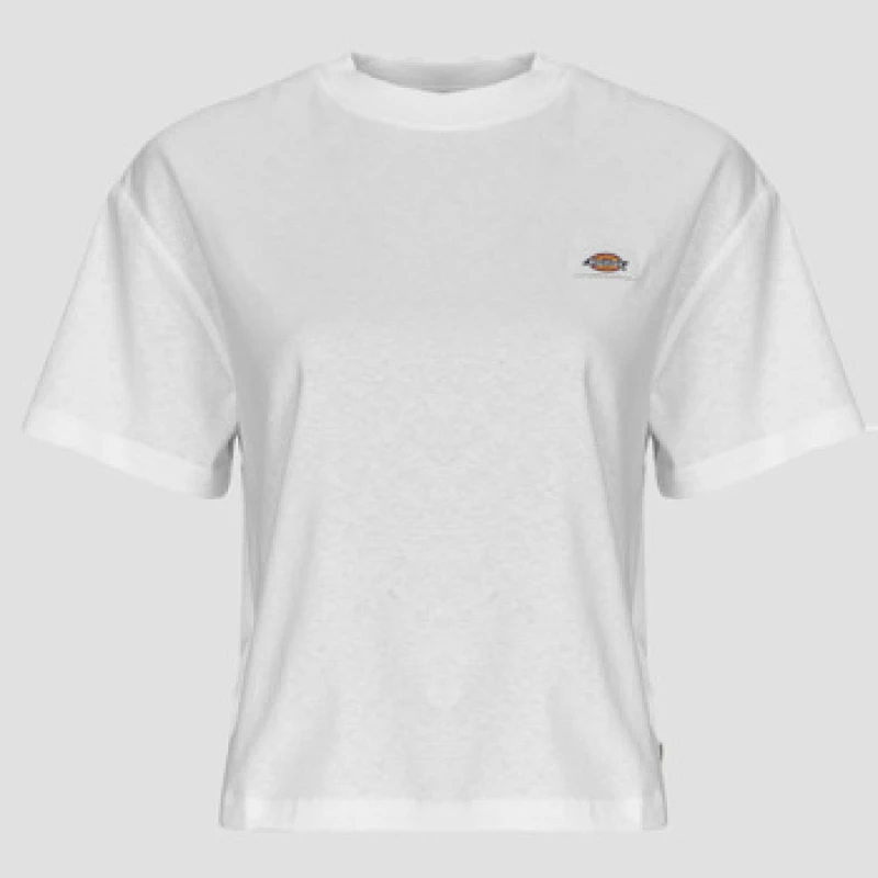 Image of Dickies Womens T-Shirt Dickies Oakport Boxy Blanc Female S