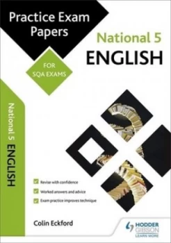 Image of National 5 English Practice papers for SQA exams by Colin Eckford