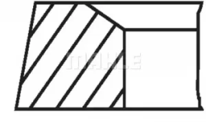 image of Piston Ring kit 50359N0 by MAHLE Original