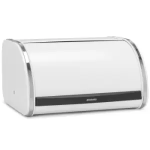 Brabantia Roll Top Bread Bin Medium White