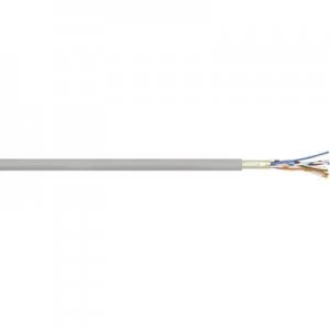 Image of Network cable CAT 5e FUTP 4 x 2 x 0.13mm Grey