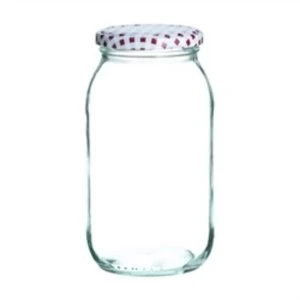 image of Kilner Red Round Twist Top Jar 725ml