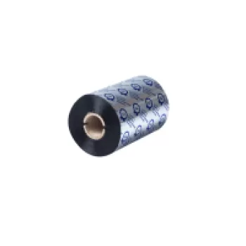 image of Brother BWS-1D450-110 Original Standard Wax Thermal Transfer Black Ink Ribbon 110mm x 450m