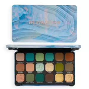 image of Revolution Crystal Aura Forever Flawless Shadow Palette (Various Shades) - Aventurine