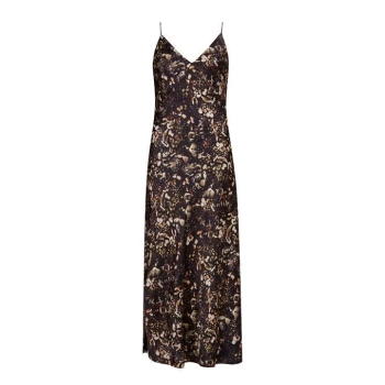 Image of AllSaints Melody Kettu Dress - Black