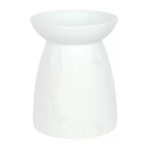 Image of White Ceramic Butterfly Oil Burner