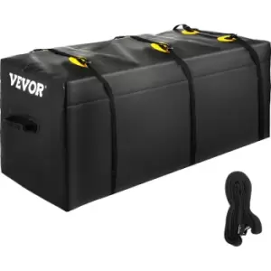 Image of Hitch Cargo Carrier Bag, Waterproof 840D pvc, 47'x20'x20' (11 Cubic Feet), Heavy Duty Cargo Bag for Hitch Carrier with Reinforced Straps, Fits Car