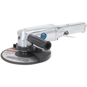 Image of Sealey SA151 Heavy Duty Angled Air Grinder 180mm