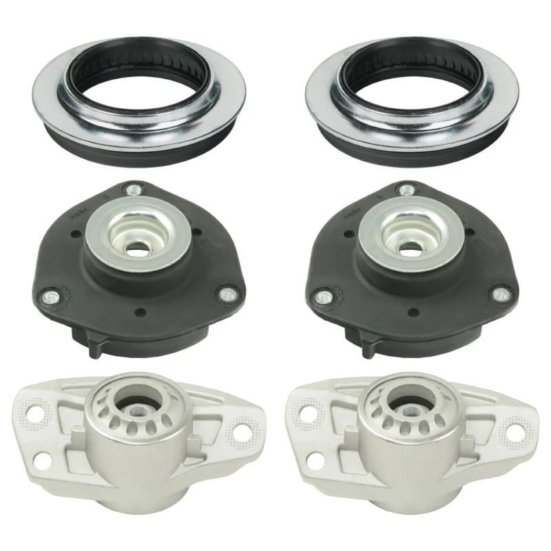 Image of RIDEX 1180S0760 Top strut mount Front axle both sides, with ball bearing Suspension Strut Support Bearing (1180)