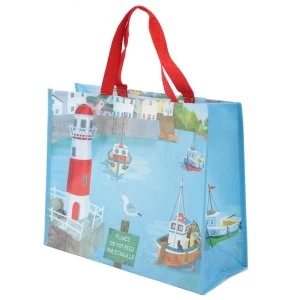 image of Seaside Design Durable Reusable Shopping Bag