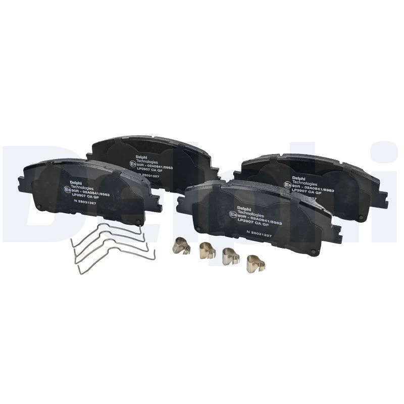 Image of DELPHI Brake pad set DELPHI LP3907