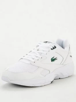 image of Lacoste Storm 96 Trainers - White