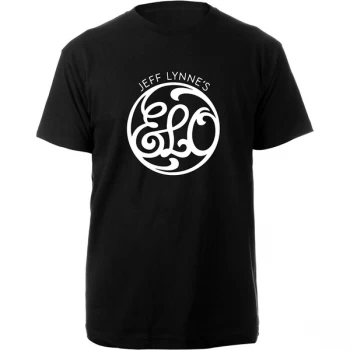 Image of ELO - Script Unisex Large T-Shirt - Black