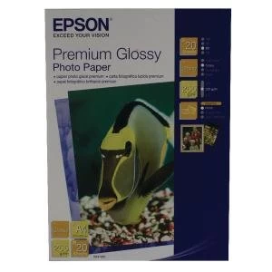 Image of Epson Premium Glossy Photo Paper A4 255gsm 20sh
