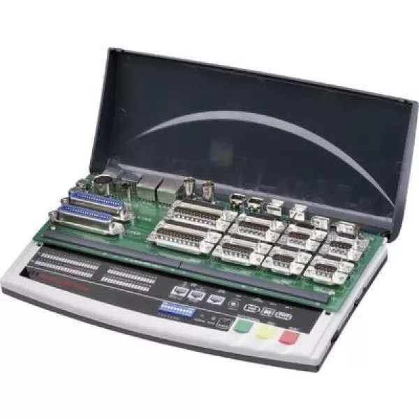 image of Cable tester CT-7 VOLTCRAFT CT-7 Suitable for 9-pin, 15-pin, 25-pin SUB-D, 15-pin SUB-HD, Centronics, USB A + B, IEEE 1394, BNC, RJ-45, PS/2, 5-pin DI