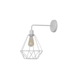 Image of Karo Wall Lamp White 35cm
