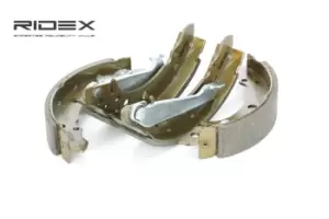 Image of RIDEX Brake Shoes VW,AUDI,SEAT 70B0061 171609525A,171609526A,171609527F Brake Shoe Set,Brake Lining 171609528F,171698051,6E0609525,6E0609526,6E0609527