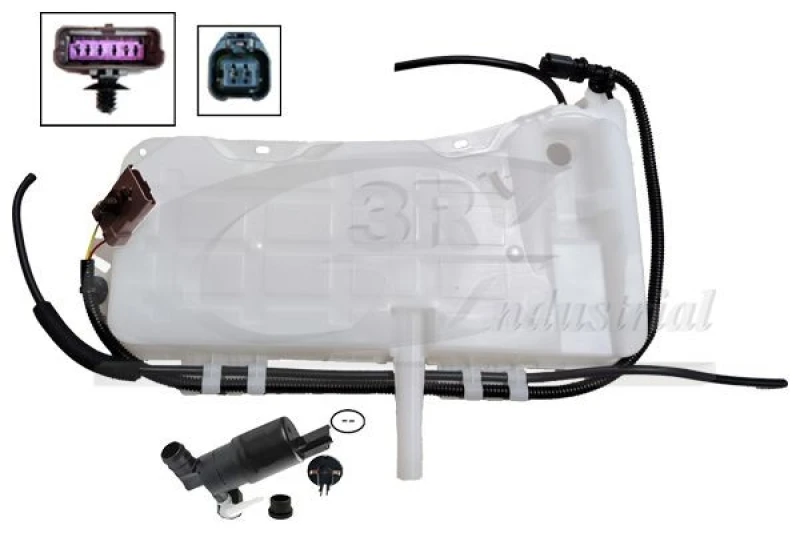 Image of 3RG Windscreen washer reservoir 3RG 29200