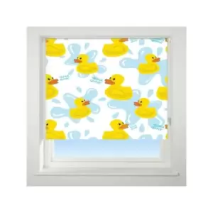 Image of Universal - Quack Quack Patterned Daylight Roller Blind, Multi, W120cm