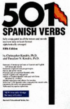 Image of 501 Spanish Verbs by Christopher Kendris and Theodore Kendris Paperback
