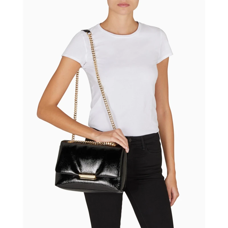 Image of Armani Exchange Womens Shoulder Bag Shoulder Bags One Size Black 73533603000