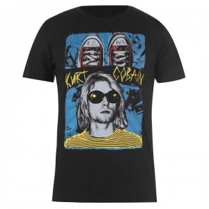 Official Kurt Cobain T Shirt - Sneakers