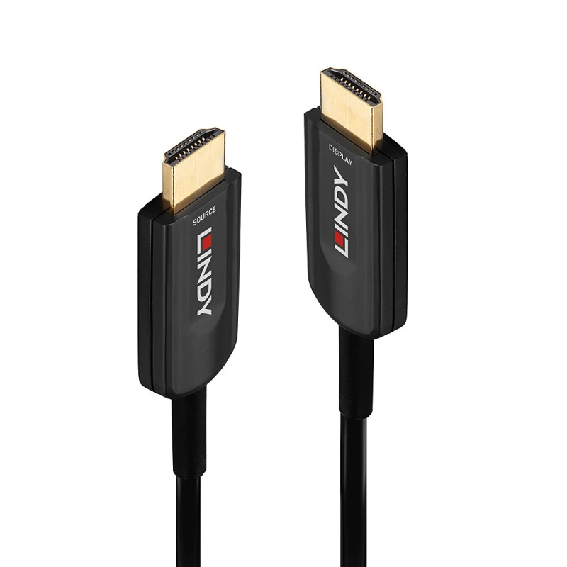 Image of Lindy LINDY HDMI Cable HDMI-A plug 10.00 m 38380 Thunderbolt cable 38380