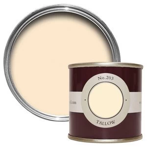 Image of Farrow & Ball Estate Tallow No. 203 Emulsion Paint 100ml Tester pot