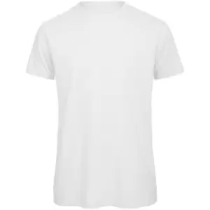 Image of B&C Mens Favourite Organic Cotton Crew T-Shirt (3XL) (White)