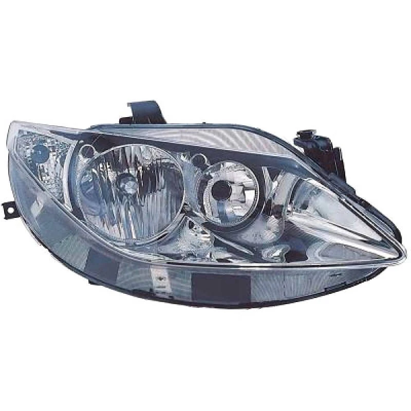 Image of DIEDERICHS 7426080 Headlights H7, with bulb, Right, with motor for headlamp levelling, Halogen Headlight (259)